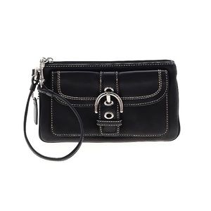 Coach Leather Wristlet
